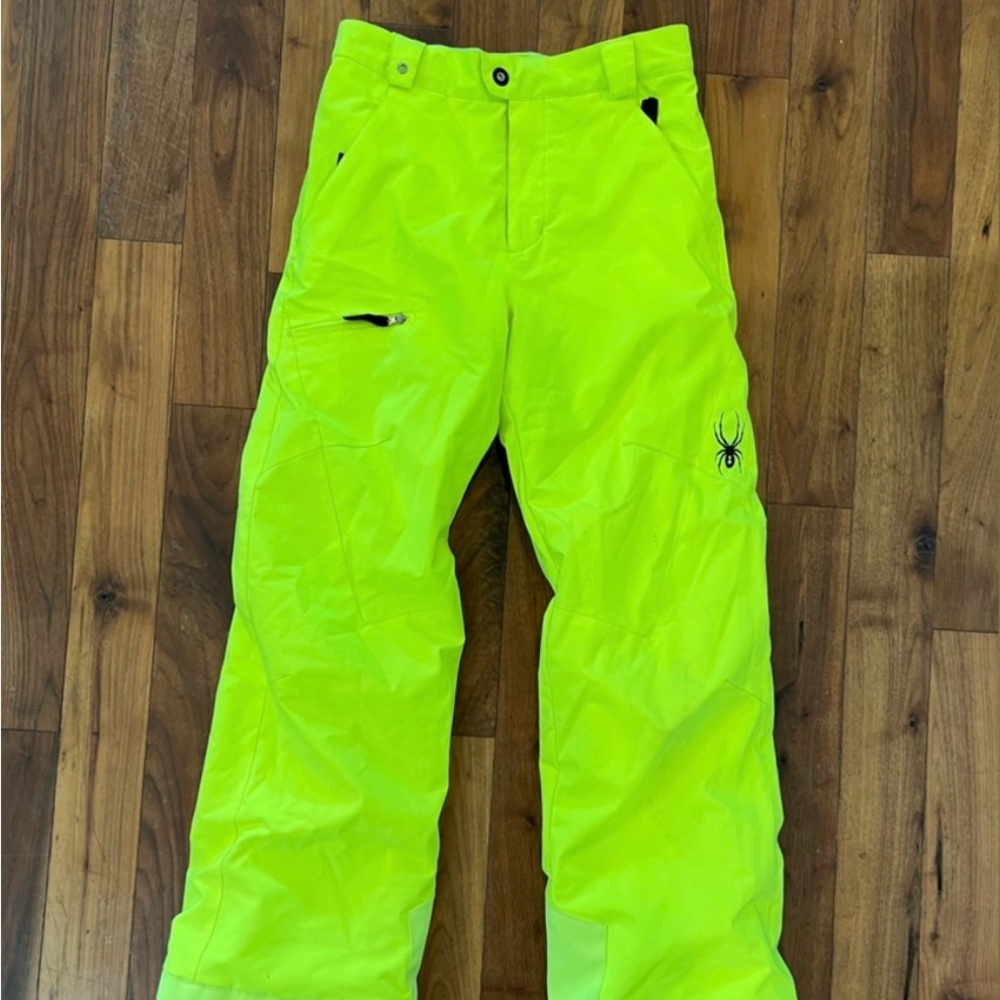 Spyder Ski or Snow pants in bright neon color